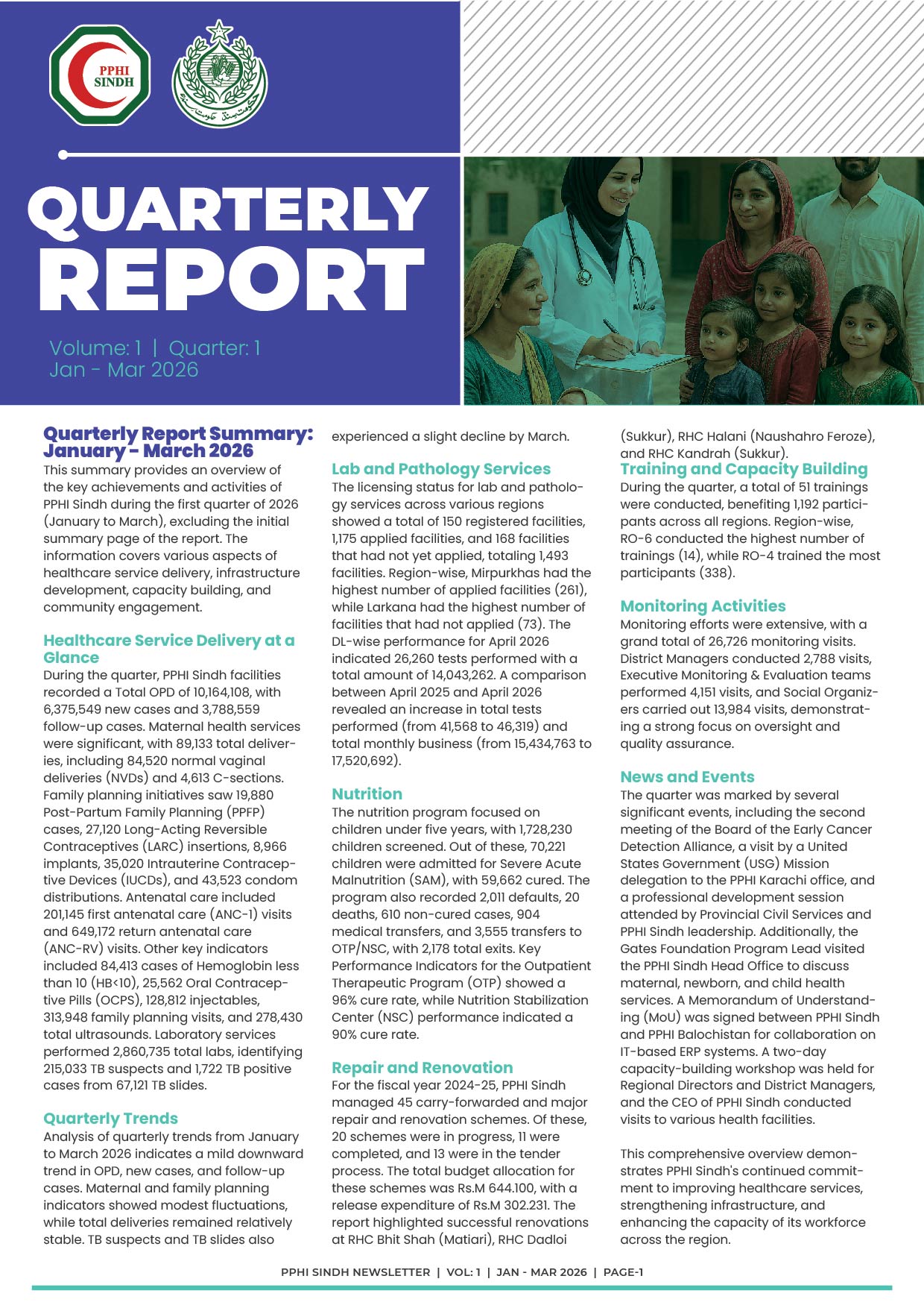 Newsletter (Jan - Mar 26)
